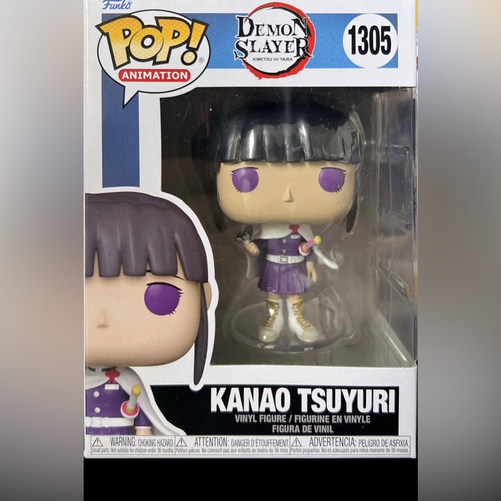 FUNKO POP JAPAN ANIME DEMON SLAYER KANAO TSUYURI BUTTERFLY 1305 FIGURE 57343